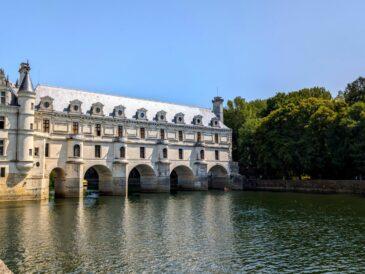 Chateau de Chenonceau gallery over the river Cher