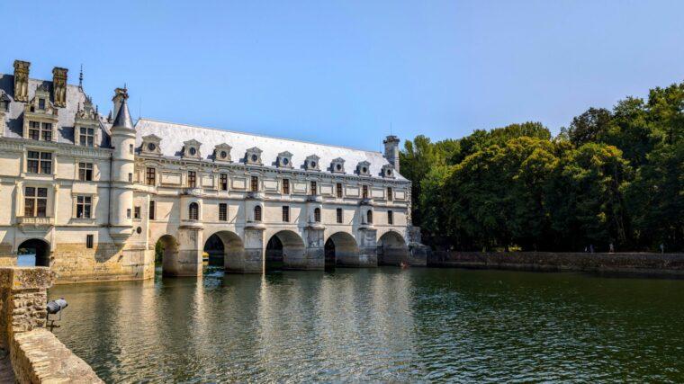 Chateau de Chenonceau gallery over the river Cher