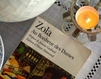 book cover of Emile Zola's novel Au Bonheur des Dames The Ladie's Paradise