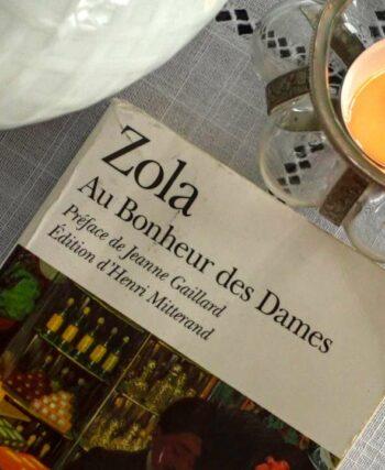 book cover of Emile Zola's novel Au Bonheur des Dames The Ladie's Paradise