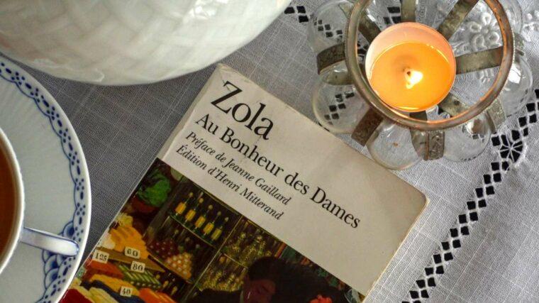 book cover of Emile Zola's novel Au Bonheur des Dames The Ladie's Paradise