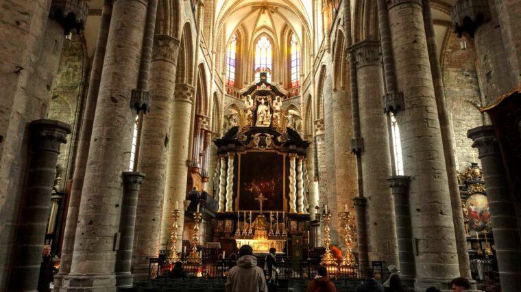 Saint Nicholas church in Ghent, Belgium