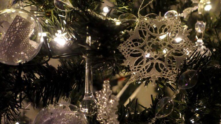 A Lace and Ice Christmas: Honoring Belgian Heritage on the Tree