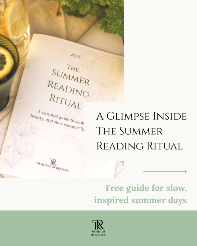 Summer is not just a season—it’s a mood, a pace, a possibility.
I created The Summer Reading Ritual as a gentle companion for slow days, good books, and small, meaningful moments.

Inside this free guide, you'll find:
🌿 Cooling rituals and lifestyle inspiration
📚 Book recommendations for summer journeys
🥗 Garden-inspired recipes
🌊 Waterside and Alpine reads
🖋 Journal prompts for reflection

✨ Whether you’re staying home or traveling far, let this be your invitation to pause and read more beautifully.

Download it here → theritualofreading.com [link in bio]
Save this post to revisit all summer long 🌞

#TheRitualOfReading #SummerReading #LiteraryLifestyle #SlowLiving #SeasonalReading #Bookstagram #ReadingRituals #CreativeRituals #SummerMood #BookishEscape